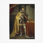 Tableau Homme Portrait Personnalisé Matthias Ier de Habsbourg
